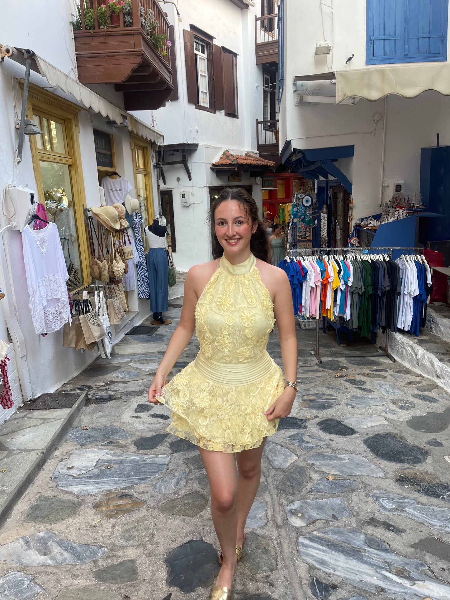 Dolce Dress in Limoncello Yellow
