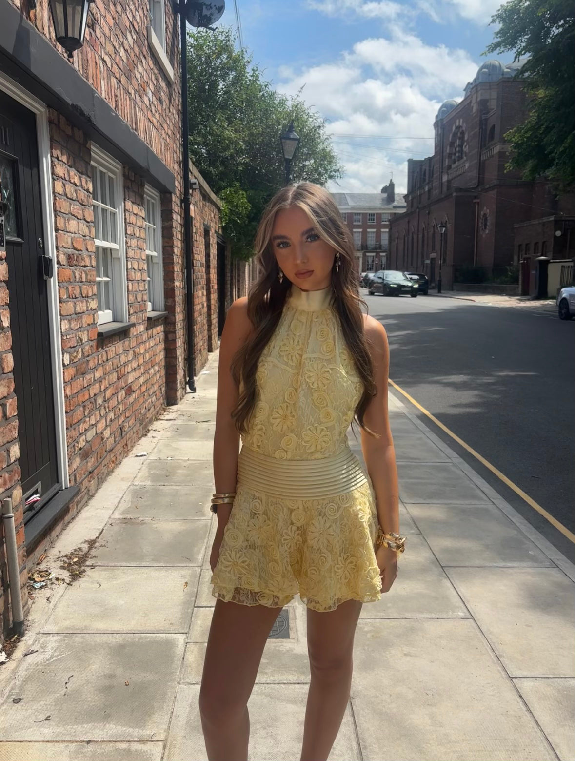 Dolce Dress in Limoncello Yellow